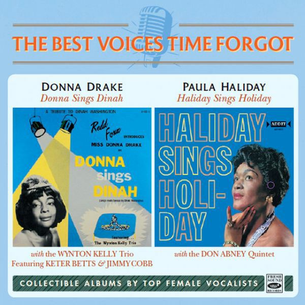 DONNA SINGS DINAH + HALIDAY SINGS HOLIDAY (2 LP ON 1 CD)